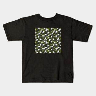 Snowdrop Flowers Kids T-Shirt